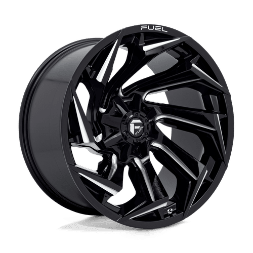 Fuel D753 22x12 8x180 -44 GLOSS BLACK MILLED