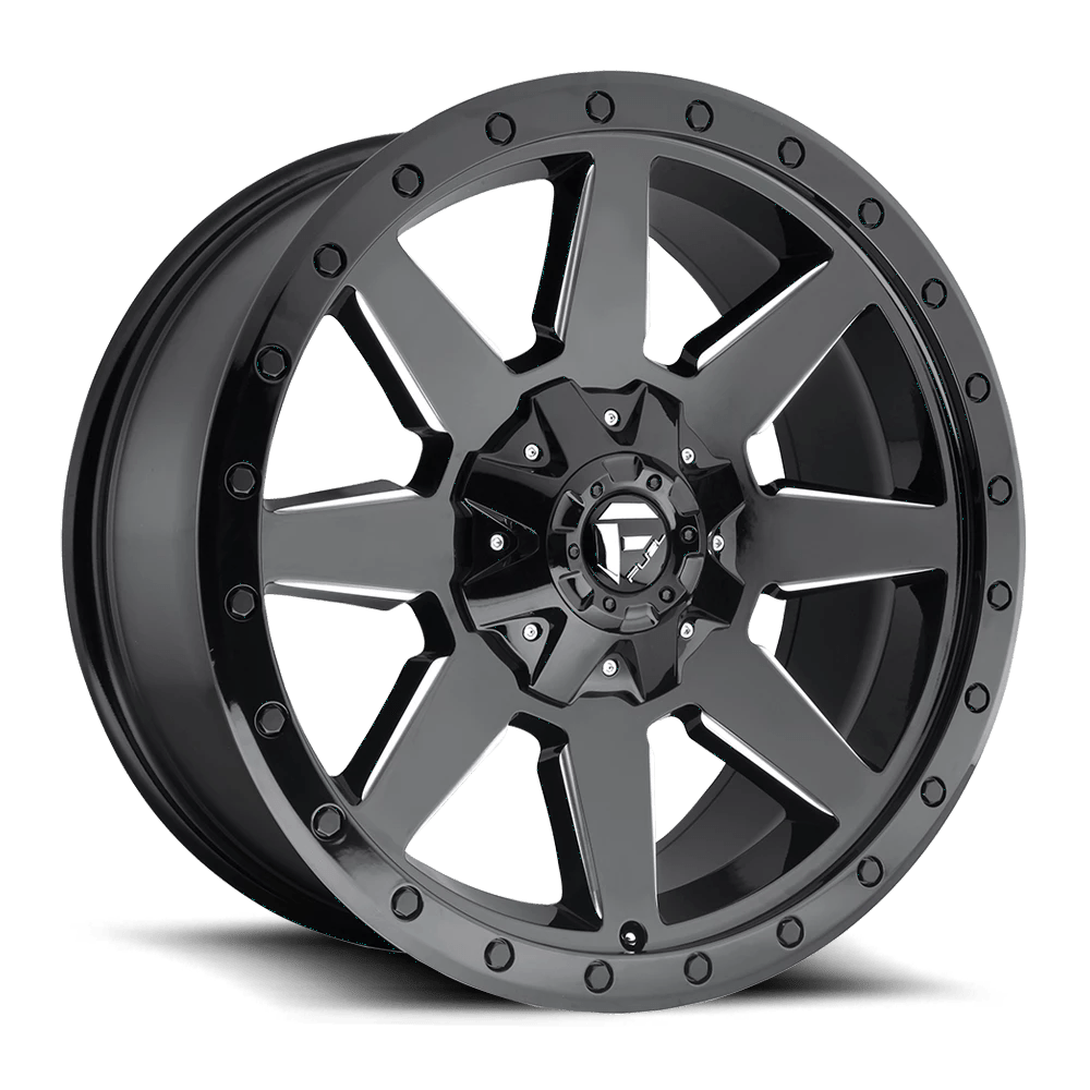 FUEL D597 WILDCAT 17x9 6x135/6x139.7 1 GLOSS BLACK MILLED