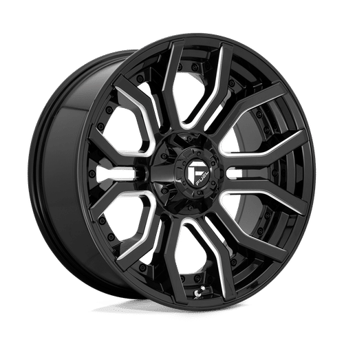 Fuel D711 22x10 5x127/5x139.7 -18 GLOSS BLACK MILLED
