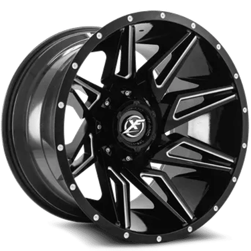 XF OFFROAD XF-218 20x9 5x127/5x139.7 0 Gloss Black Milled