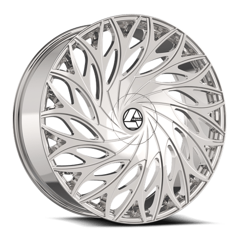 AZARA AZA-525 26x9.5 6x135/6x139.7 22 Nano Chrome