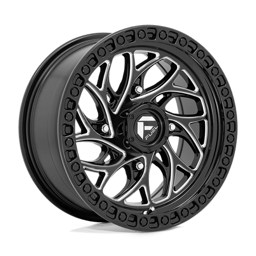 Fuel D741 24x7 4x137 13 GLOSS BLACK MILLED