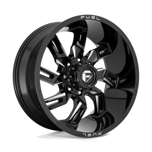 Fuel D747 20x10 5x139.7 -18 GLOSS BLACK MILLED