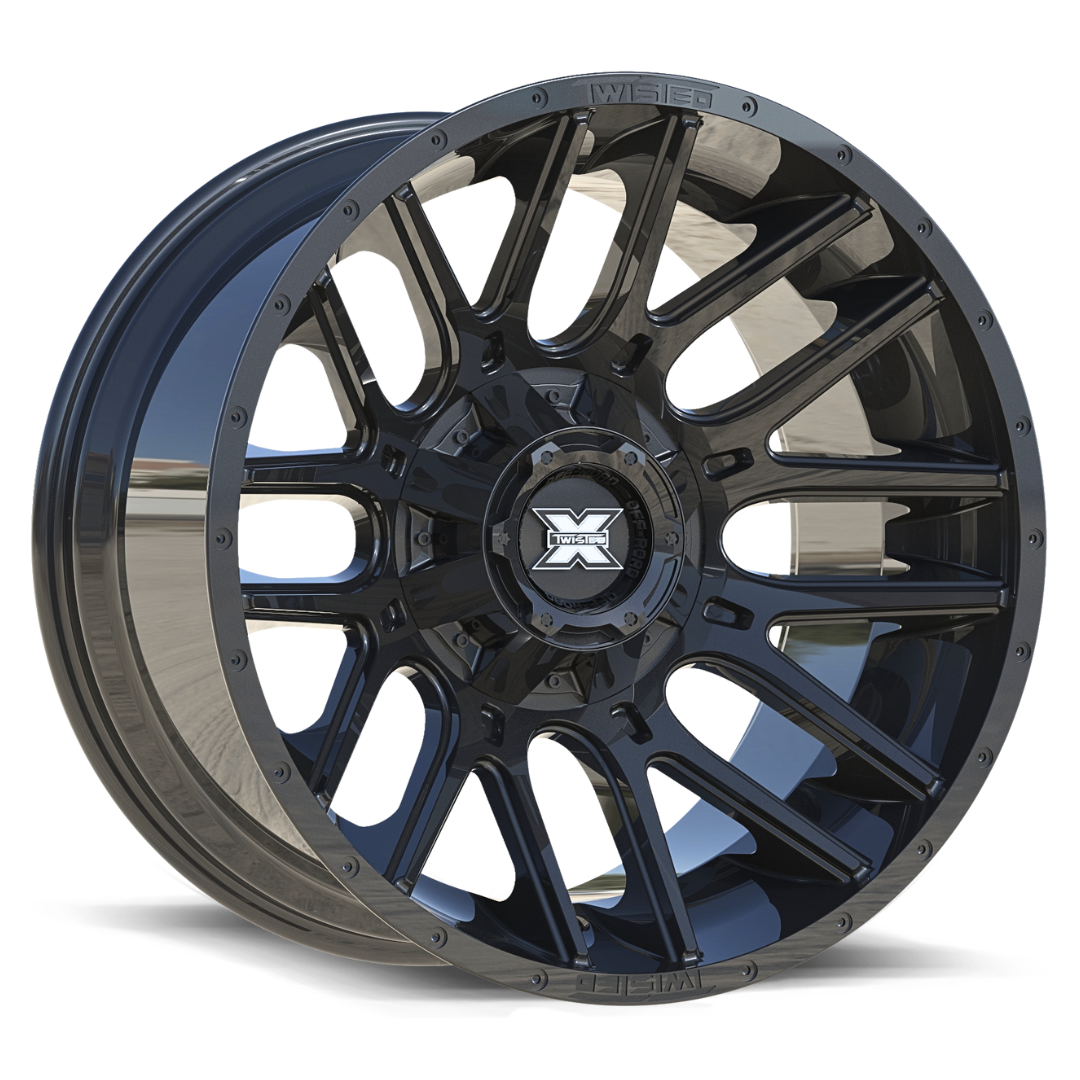 TW3 20x10 8x165.1/8x170 -18 Gloss Black