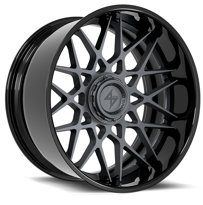 SENTALI BFX BFX5 22x12 6x135/6x139.7 -44 Gloss Black Lip / Gun Metal Centre
