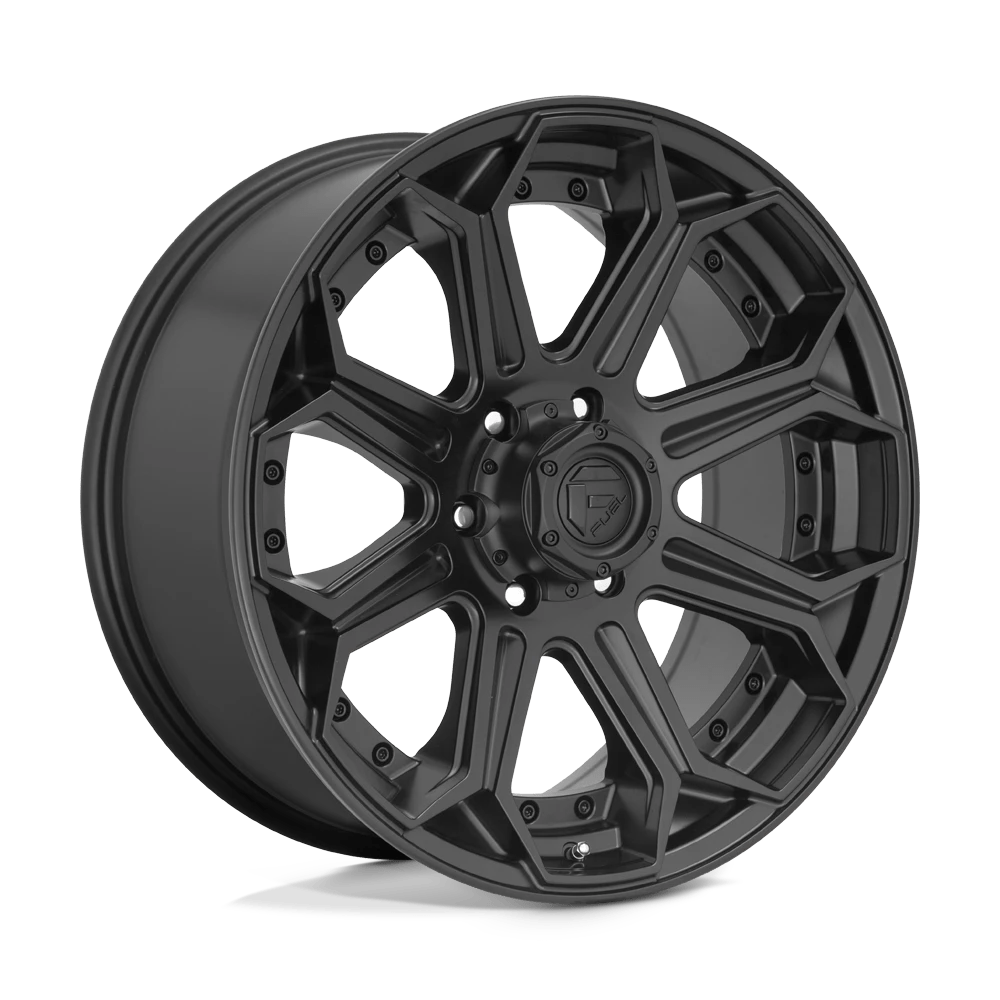FUEL D706 SIEGE 24x12 6x139.7 -44 MATTE BLACK