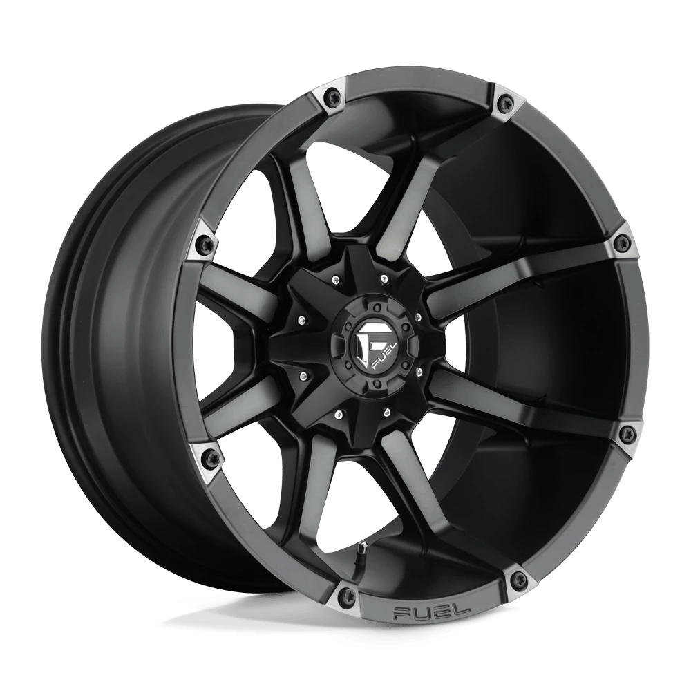 FUEL D556 COUPLER 18x9 8x180 1 MATTE BLACK DOUBLE DARK TINT
