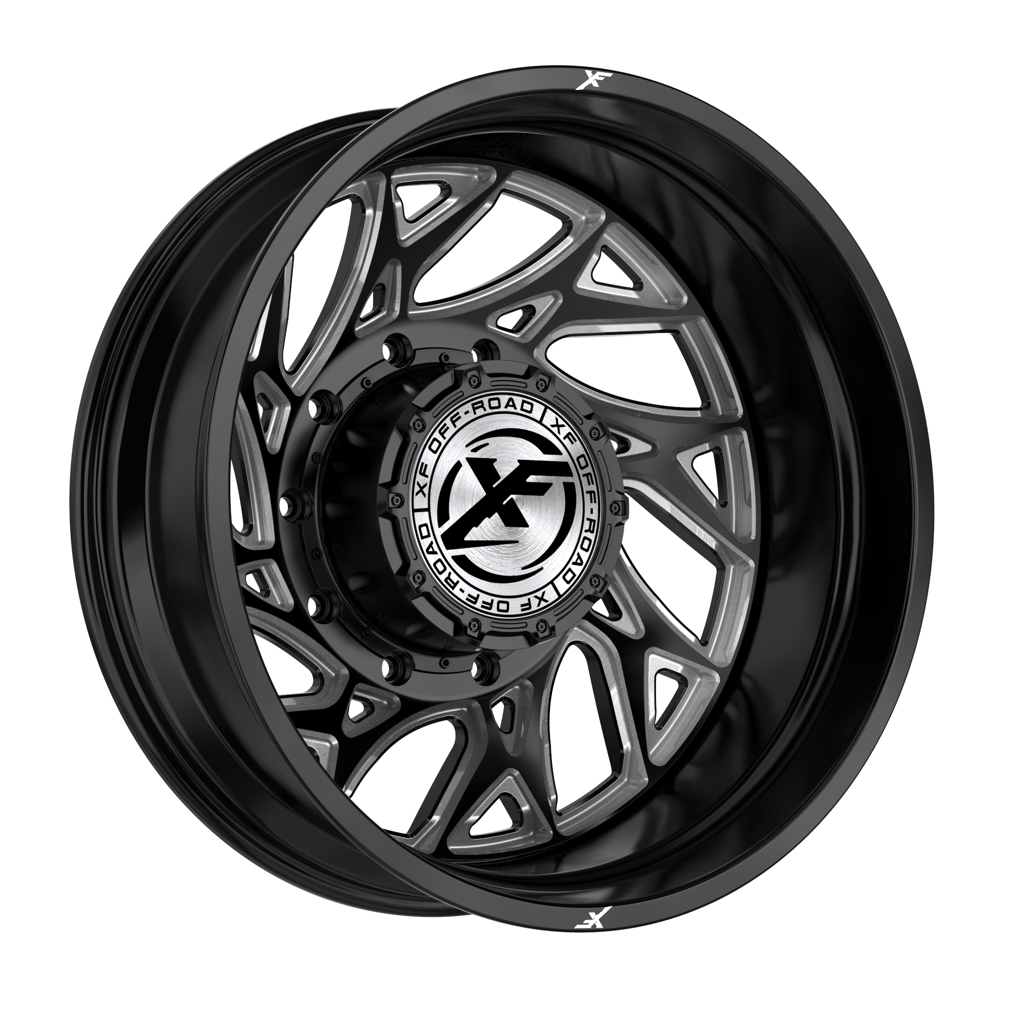 XF-229 20x10 6x135/6x139.7 -24 Gloss Black Milled
