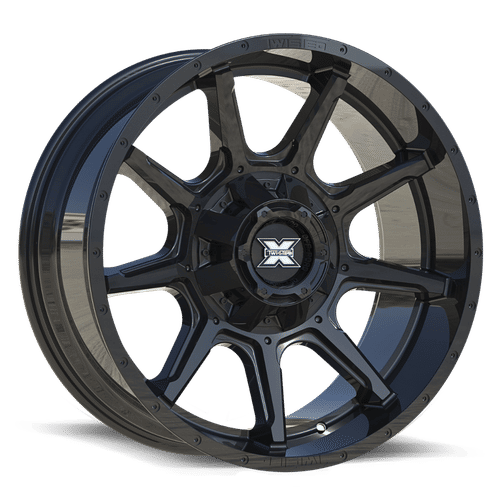 TWISTED OFF-ROAD TW2 22x10 5x127/5x139.7 -18 Gloss Black