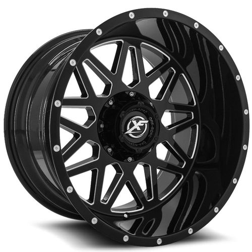 XF OFFROAD XF-211 20x9 5x127/5x139.7 0 Gloss Black Milled