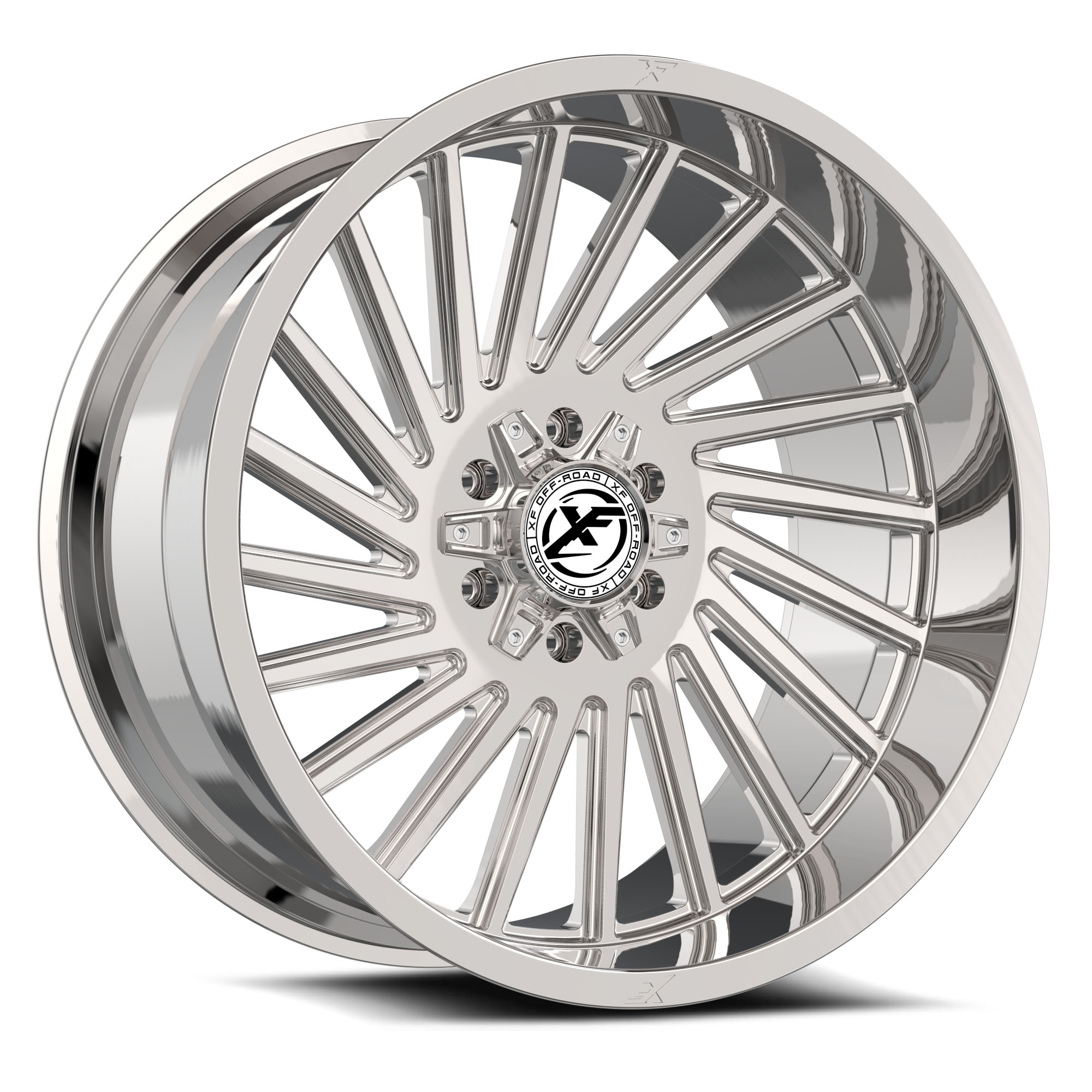 XF-239 20x10 5x127/5x139.7 -12 Chrome