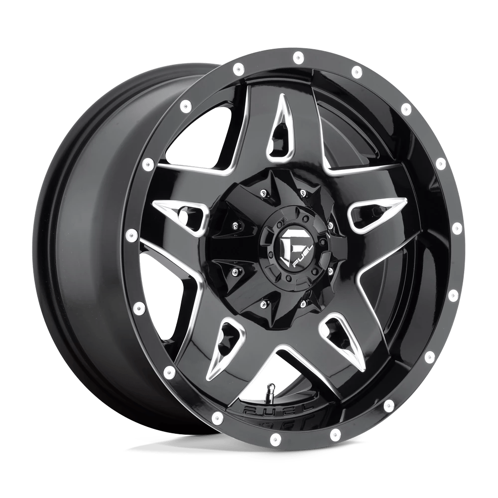 FUEL D554 FULL BLOWN 18x9 5x139.7/5x150 1 GLOSS BLACK MILLED
