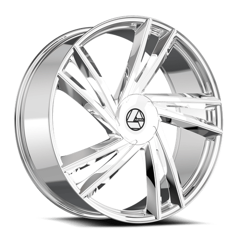 AZARA AZA-529 20x8.5 5x112/5x114.3 35 Nano Chrome
