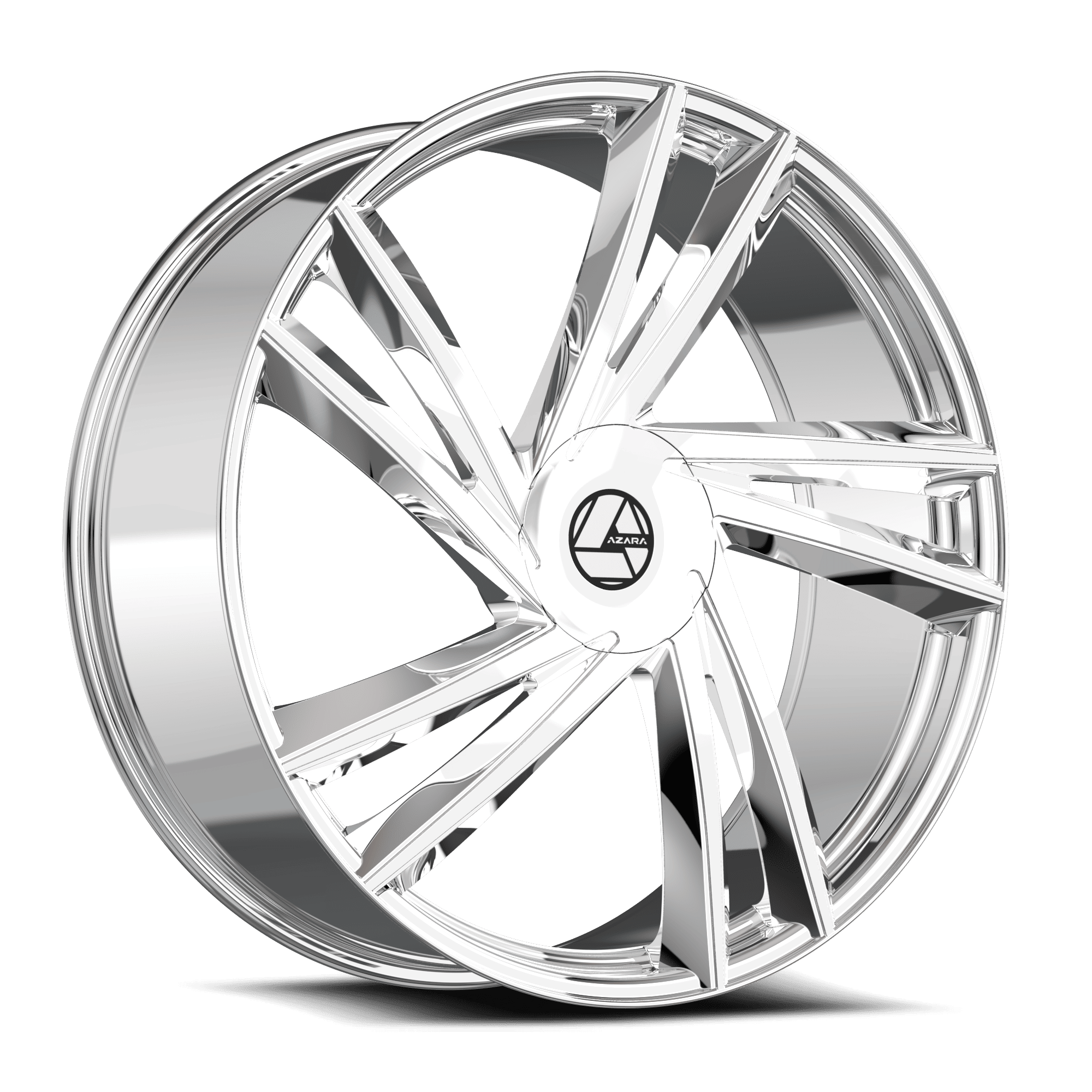AZARA AZA-529 20x8.5 5x112/5x114.3 35 Nano Chrome