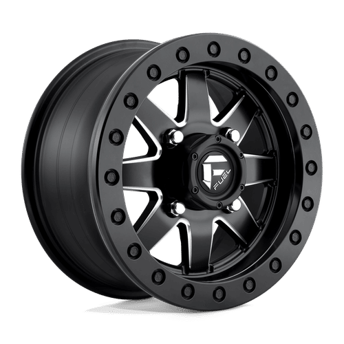 Fuel D938 15x7 4x137 13 MATTE BLACK MILLED
