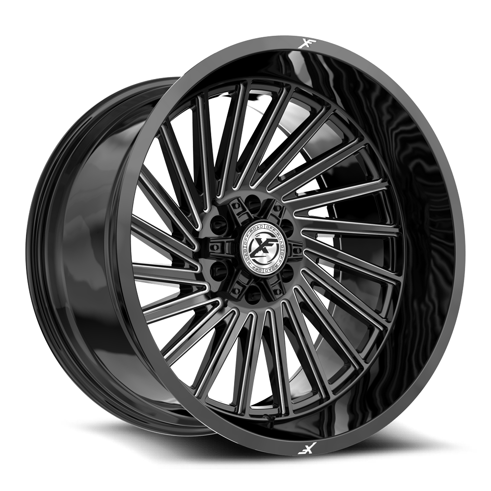 XF OFFROAD XF-239 20x9 6x135/6x139.7 0 Gloss Black Milled