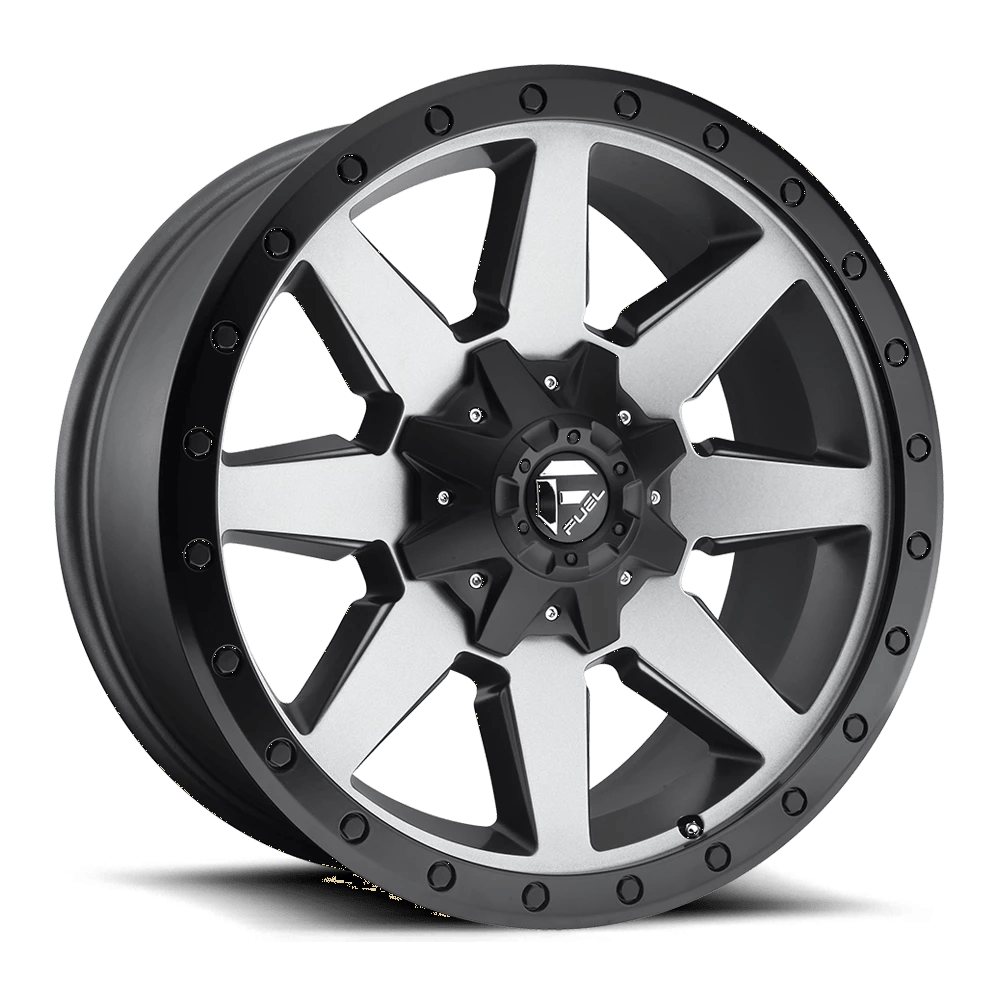 FUEL D599 WILDCAT 20x9 6x135/6x139.7 1 MATTE GUN METAL BLACK BEAD RING