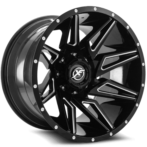 XF OFFROAD XF-218 20x9 6x135/6x139.7 0 Gloss Black Milled