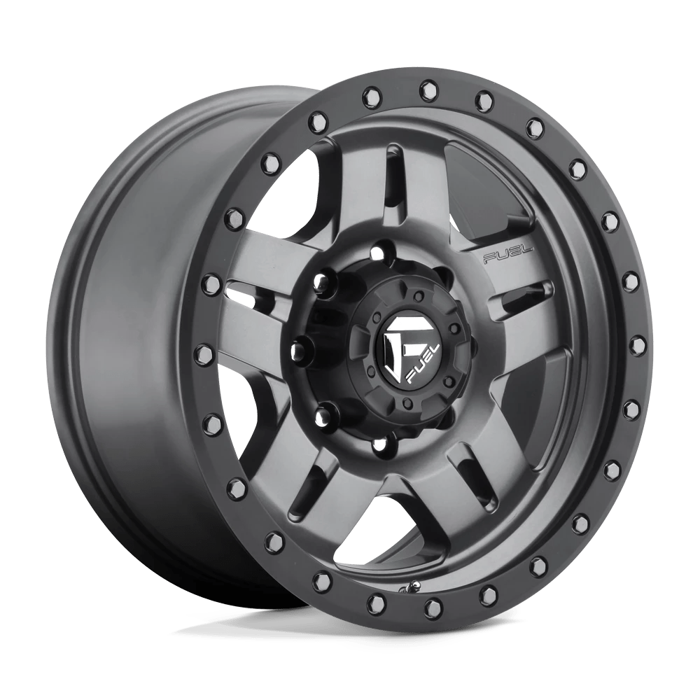 FUEL D558 ANZA 18x9 8x170 1 MATTE GUN METAL BLACK BEAD RING