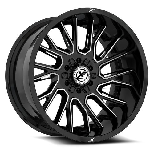 XF OFFROAD XF-230 18x9 5x127/5x139.7 0 Gloss Black Machined